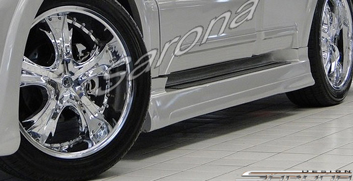 Custom Lincoln Navigator Side Skirts  SUV/SAV/Crossover (2003 - 2006) - $650.00 (Part #LC-001-SS)